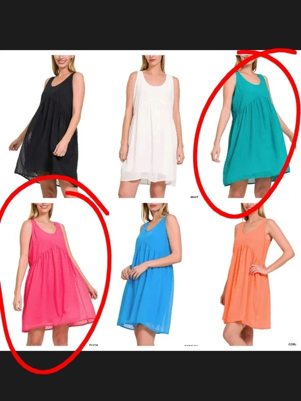 Sleeveless Swing Dress in Pink & Teal